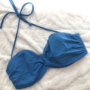 Victoria’s Secret Swim twist halter bikini top 34D